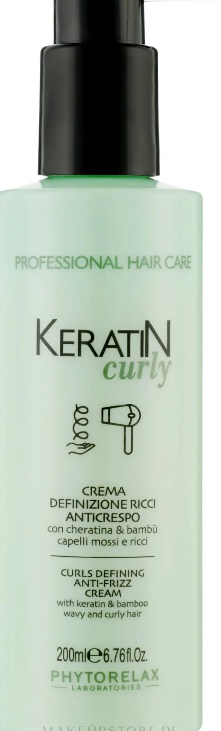 Glättende Creme für lockiges Haar