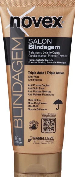 Glättende, thermoschützende Haarcreme