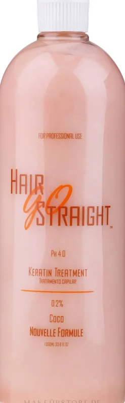 Glättende und regenerierende Behandlung mit Keratin für strapaziertes Haar