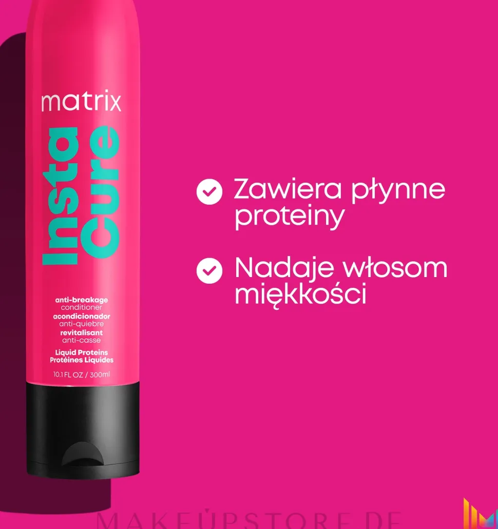 Glättender Conditioner gegen Haarspliss mit flüssigem Protein
