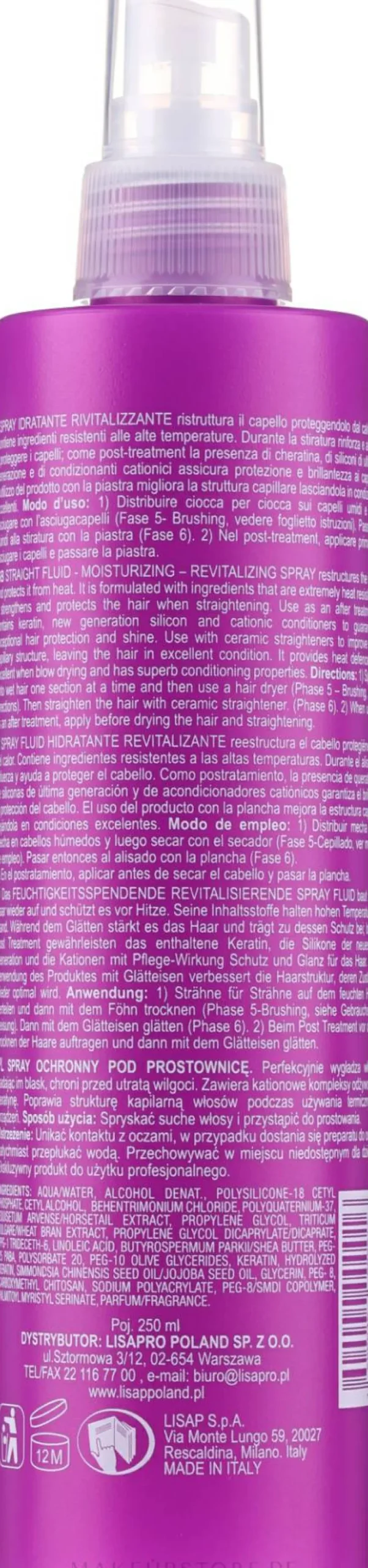 Glättendes Haarfluid