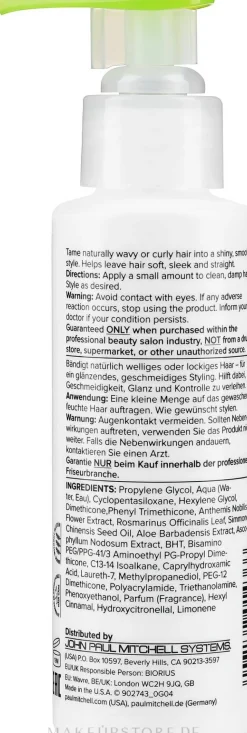 Glättendes Haargel