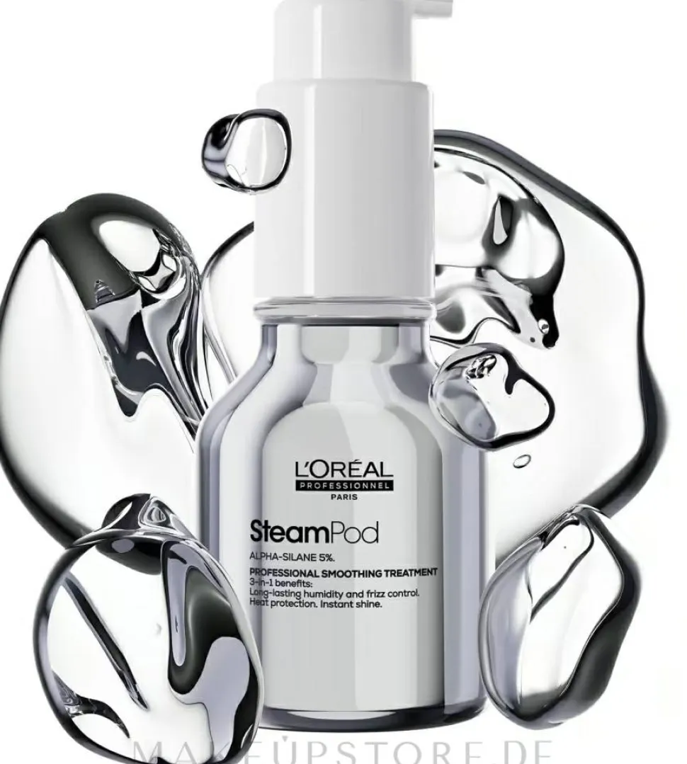 Glättendes Haarpflege-Serum mit Hitzeschutz