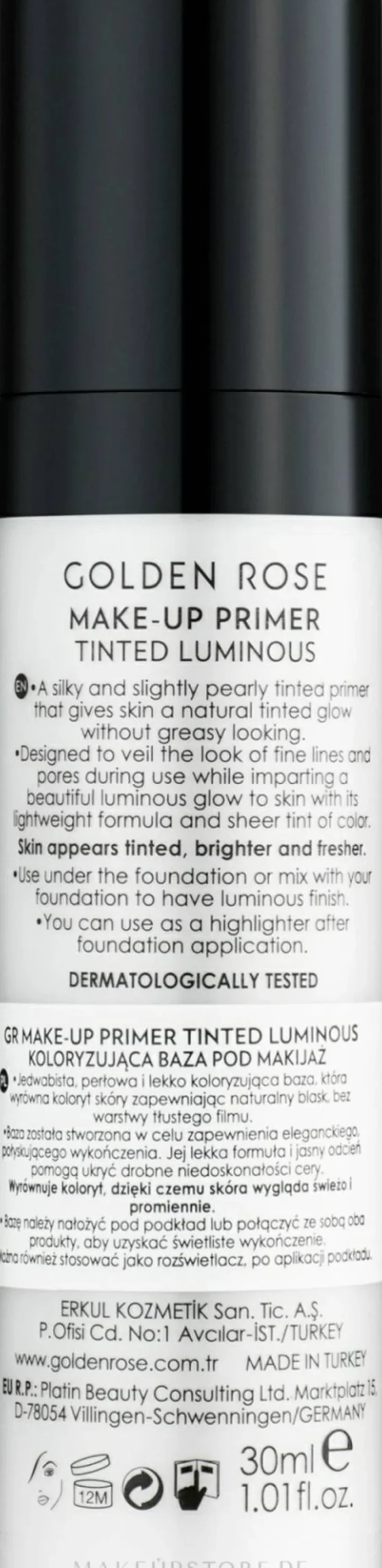 Golden Rose Makeup Primer Tinted Luminous Base