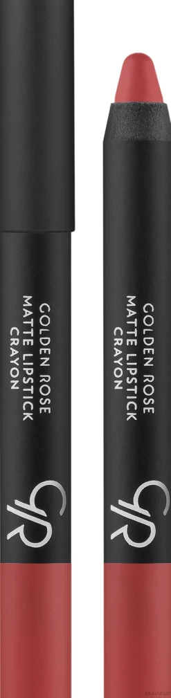 Golden Rose Matte Lipstick Crayon
