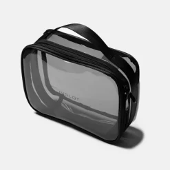 Große Reisekosmetiktasche, schwarz
