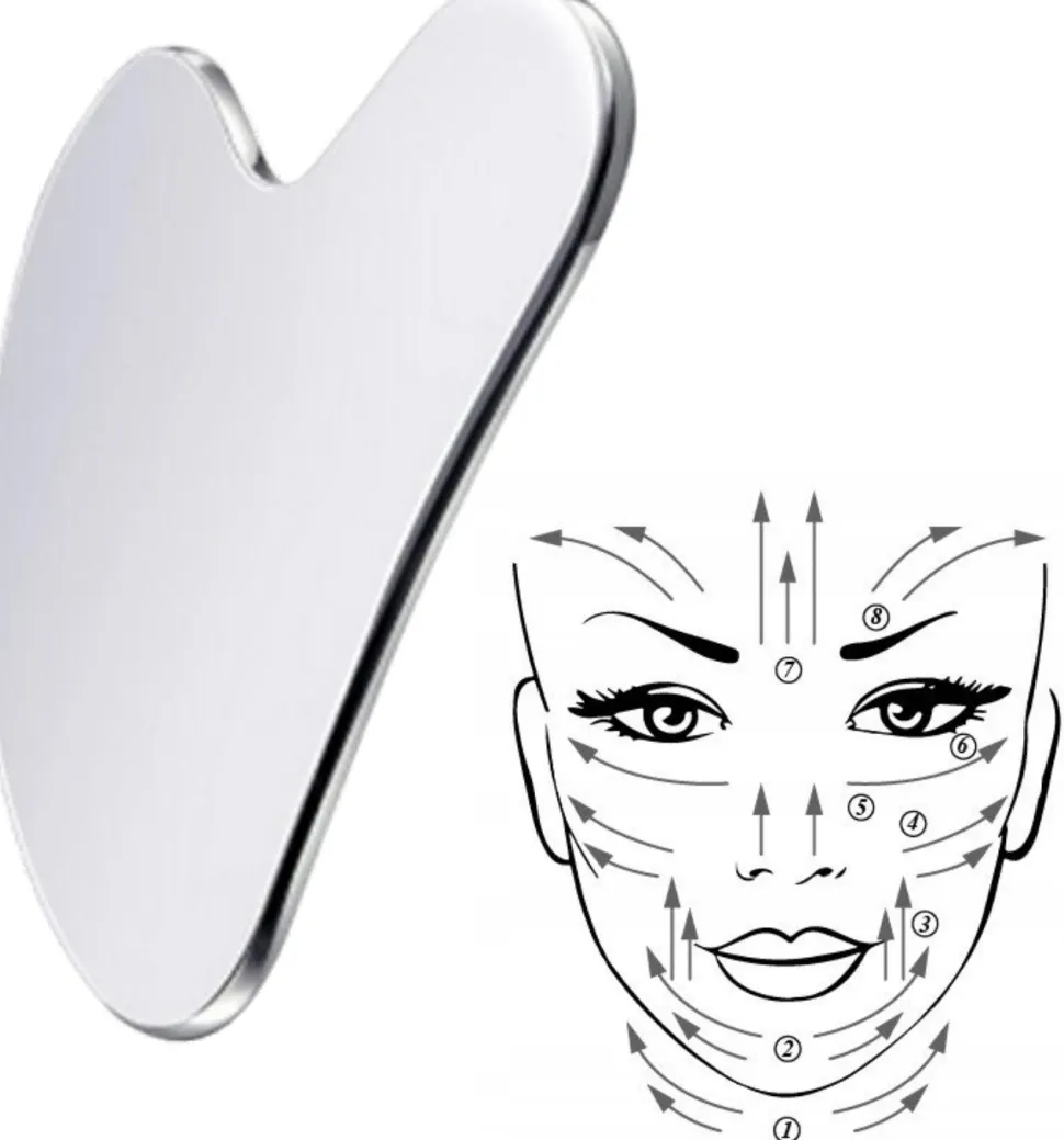 Gua Sha Gesichtsmassager, Chirurgenstahl