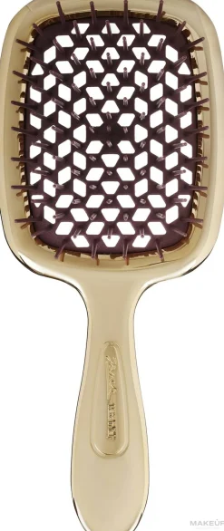 Haarbürste in limitierter Auflage gold und braun