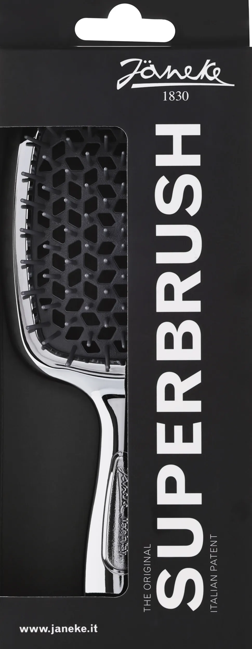 Haarbürste silbern