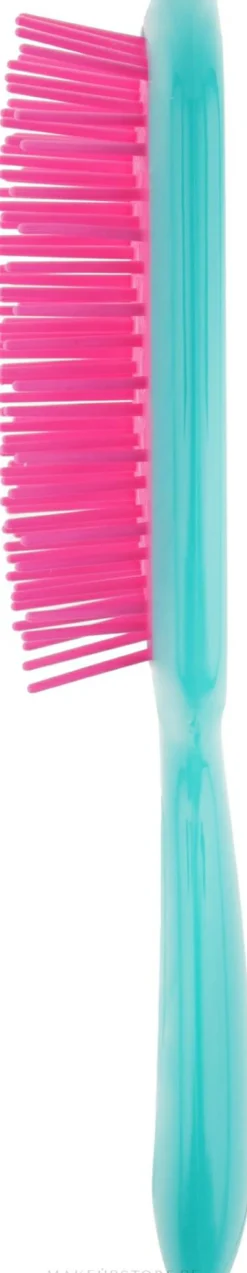 Haarbürste türkis mit rosa