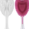 Haarbürste weiß-rosa