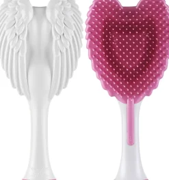 Haarbürste weiß-rosa