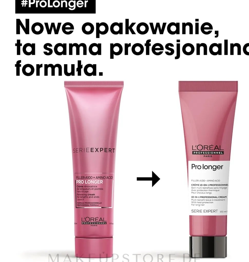 Haarcreme für geschmeidigere Längen und kräftigere Spitzen