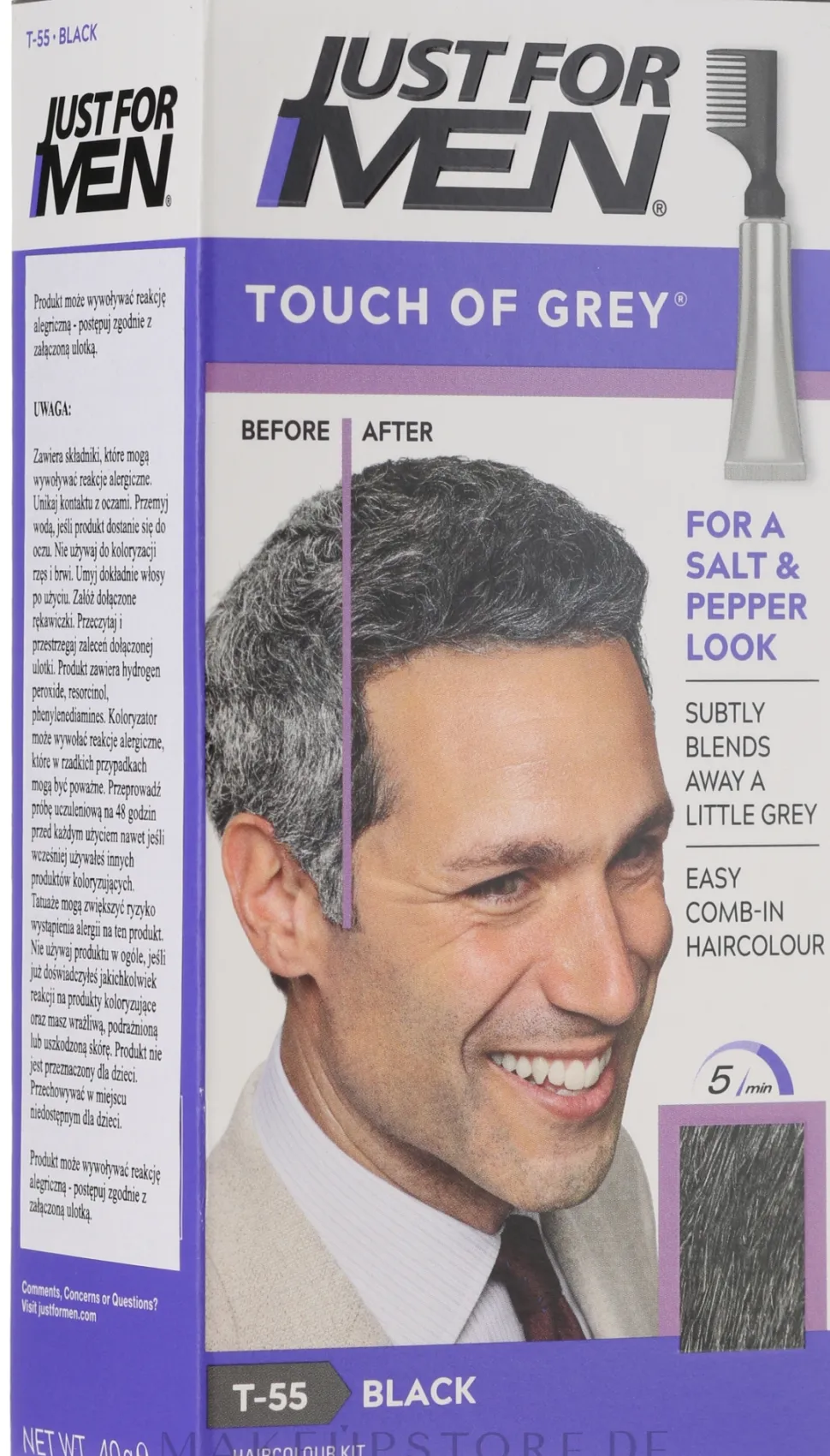 Haarfarbe für graues Haar
