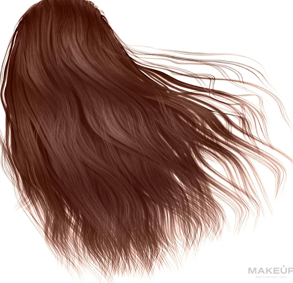 Haarfarbe-Creme mit weißem Tee und Orchideenextrakt