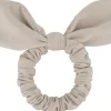 Haargummi aus Wildleder mit Ohren beige Bunny