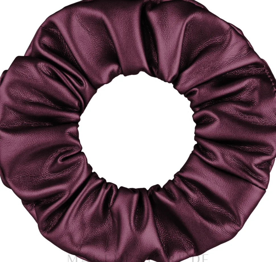 Haargummi Öko-Leder Marsala Faux Leather Classic