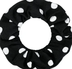 Haargummi schwarz-weiß Knit Fashion Classic