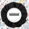 Haargummi Suede Classic schwarz