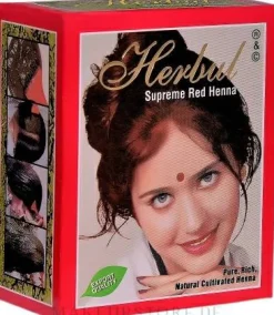 Haar-Henna, rot