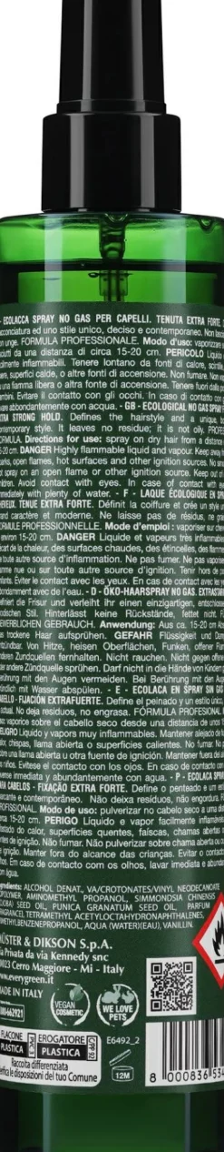 Haarlack ohne Gas