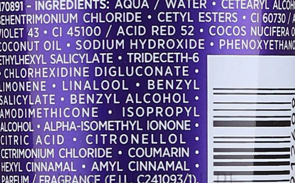 Haarmaske gegen Gelbstich