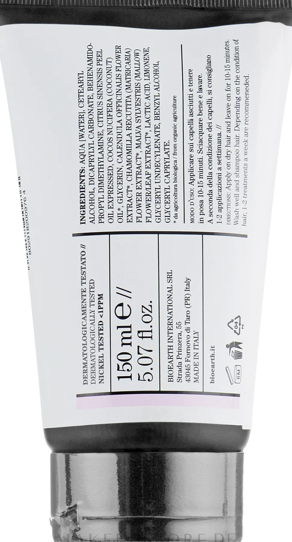 Haarmaske mit Malven- und Kokosöl