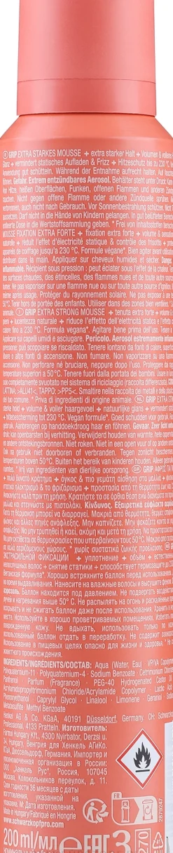 Haarmousse Extrem starker Halt