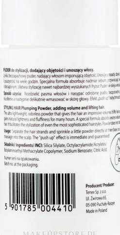 Haarpuder für mehr Volumen