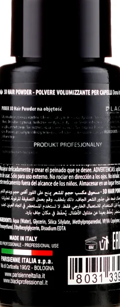 Haarpuder für mehr Volumen