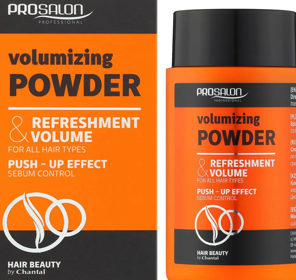 Haarpuder für mehr Volumen und Push-up-Effekt am Ansatz