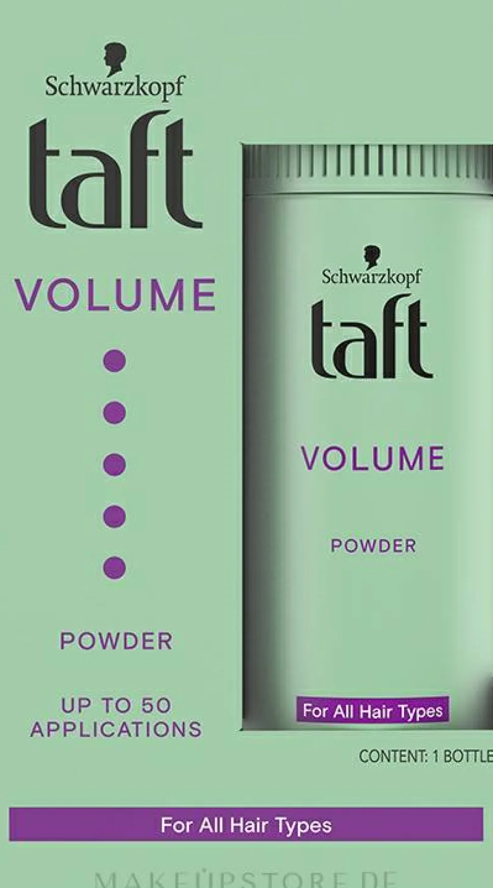 Haarpuder für mehr Volumen