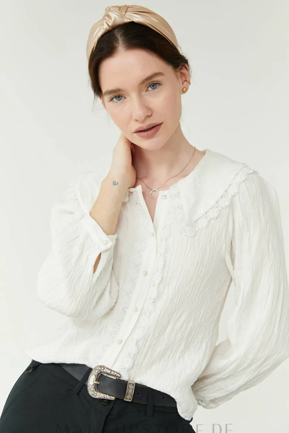 Haarreif gold Top Knot