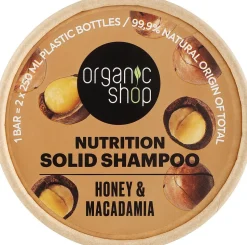 Haarshampoo am Stück Honig & Macadamia