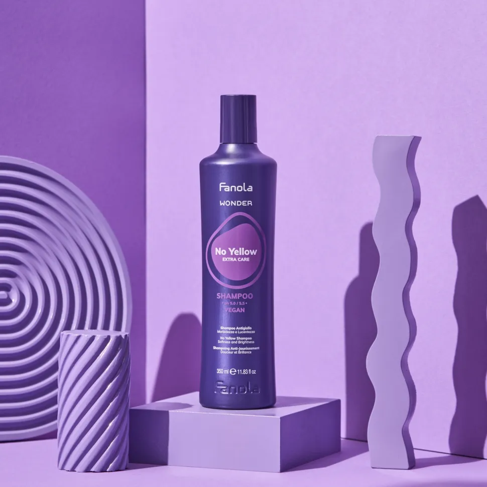 Haarshampoo gegen Gelbstich