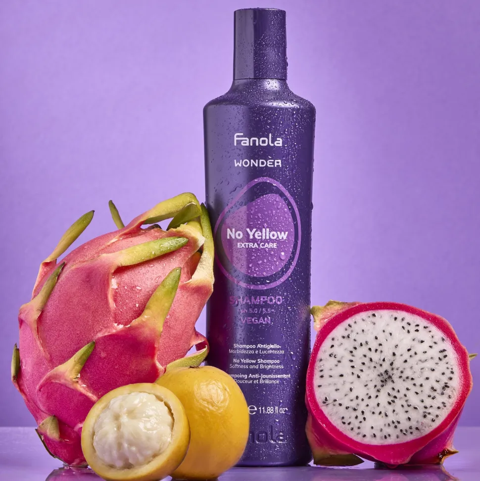 Haarshampoo gegen Gelbstich