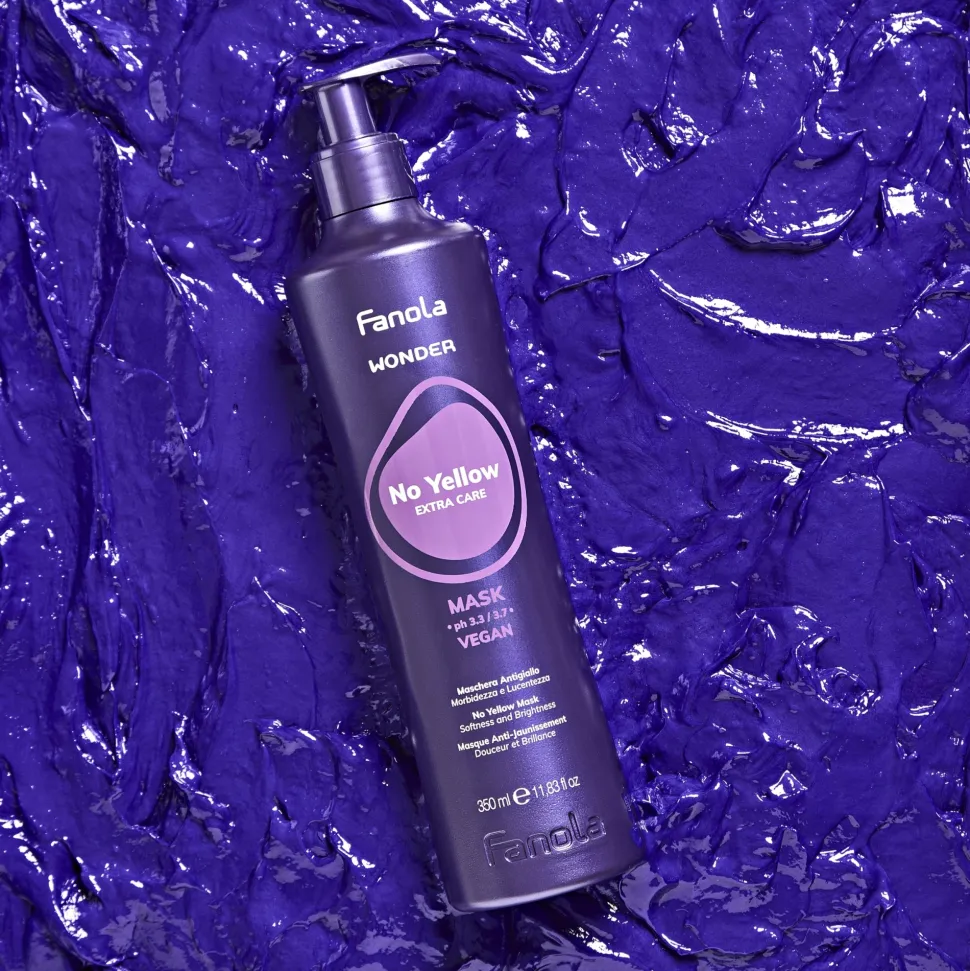 Haarshampoo gegen Gelbstich