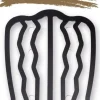 Haarspange-Kamm, 26249, schwarz, Größe M