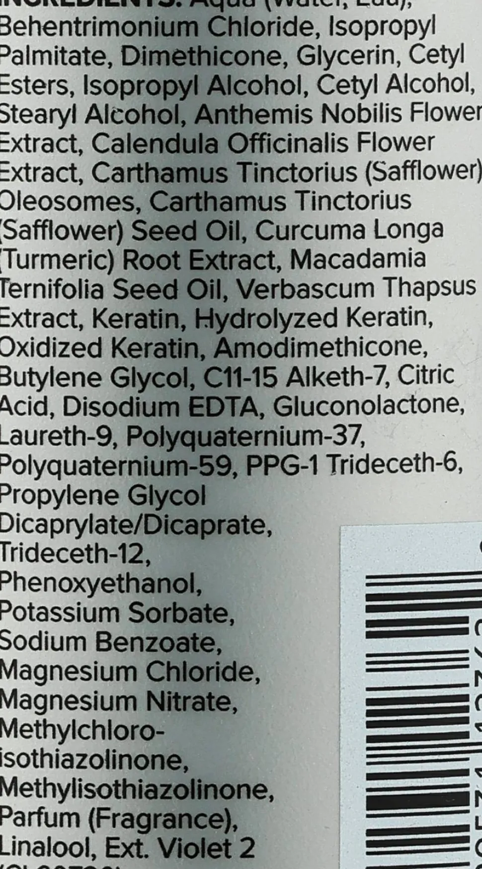 Haarspülung für blondes Haar