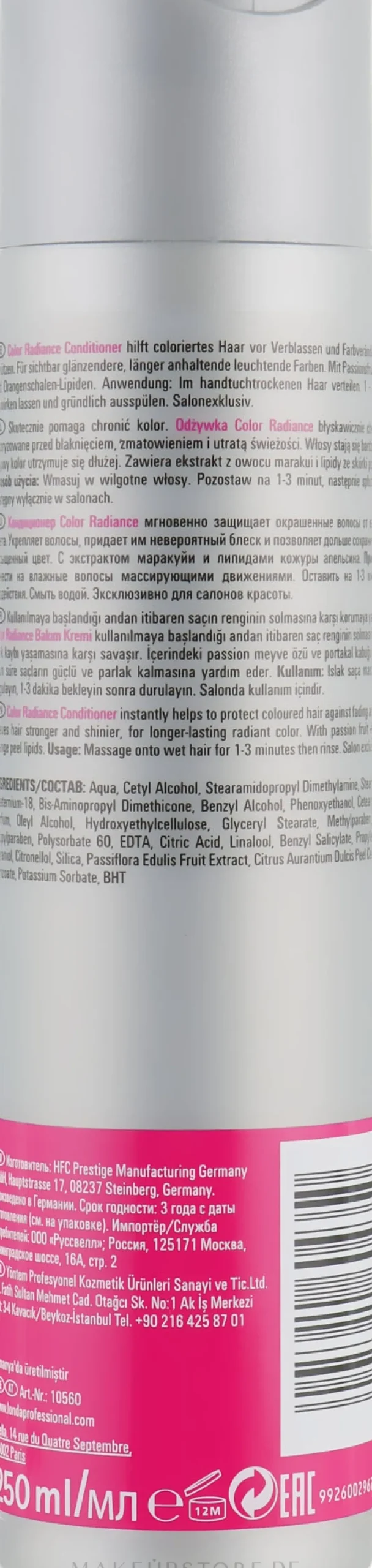 Haarspülung für coloriertes Haar