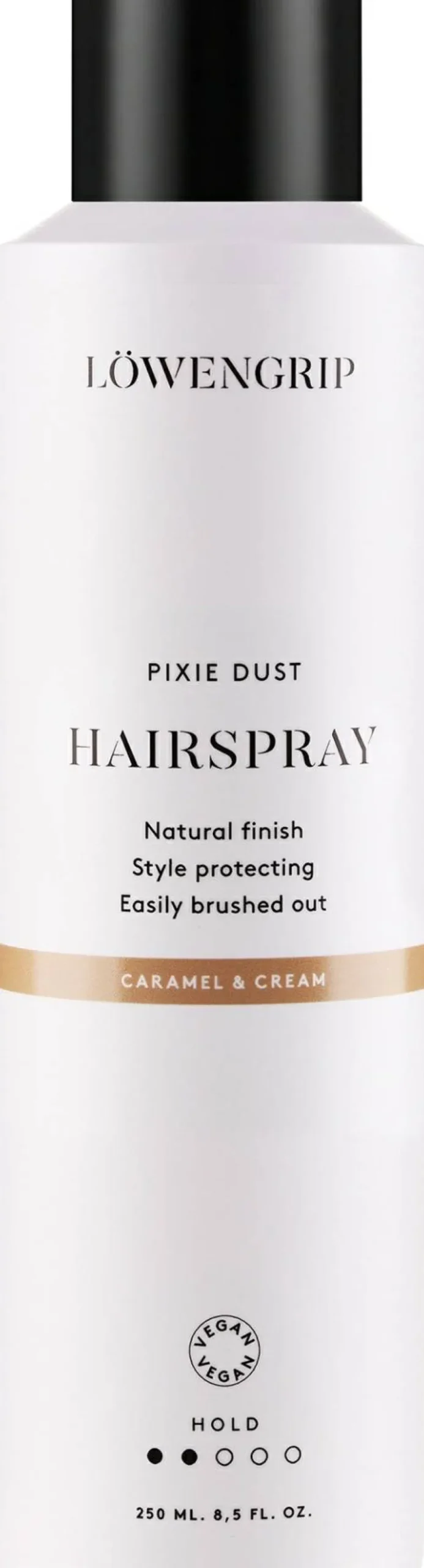 Haarspray für leichten Halt 'Karamell und Sahne'