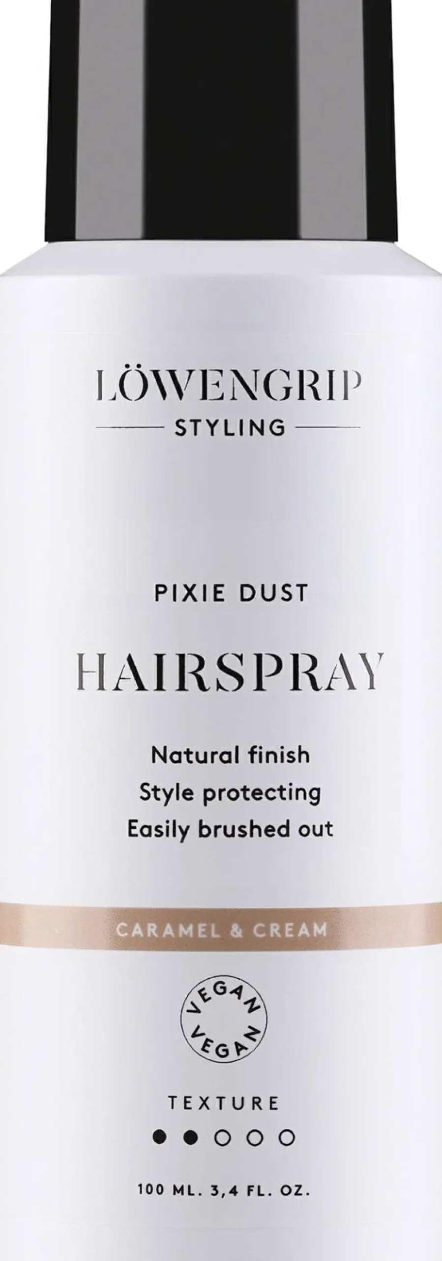 Haarspray für leichten Halt 'Karamell und Sahne'