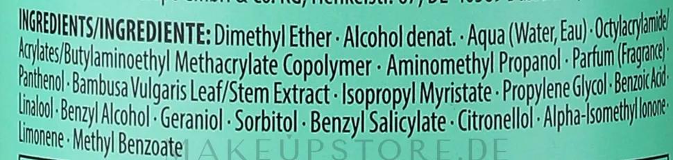 Haarspray für mehr Volumen Extra starker Halt
