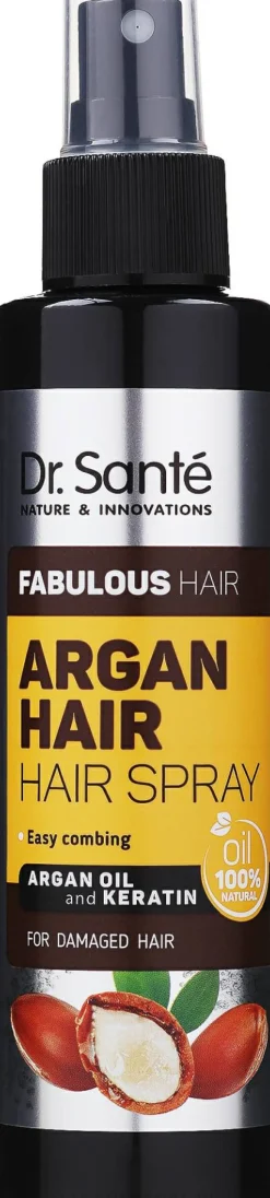 Haarspray mit Arganöl und Keratin für geschädigtes Haar