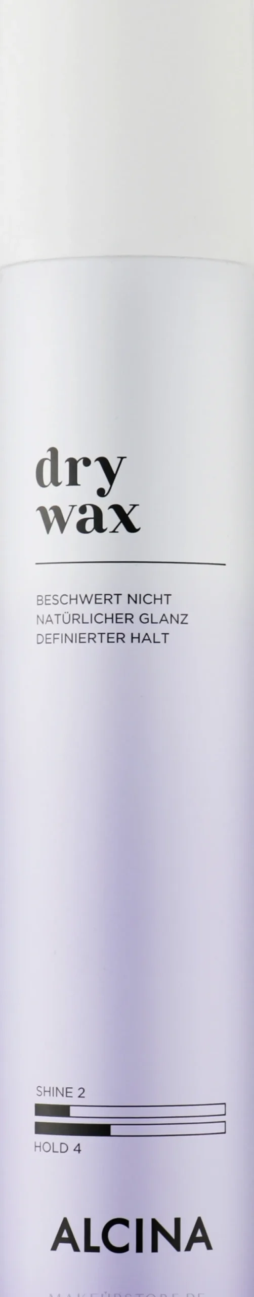 Haarspray mit Trockenwachs