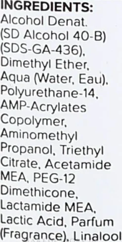 Haarspray mit Wärmeschutz
