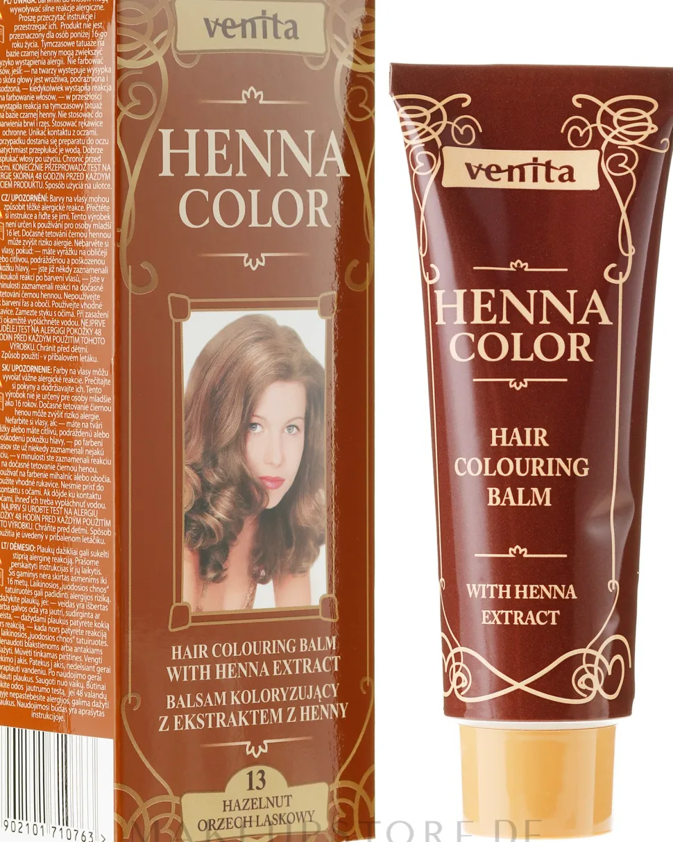 Haartönungsbalsam mit Henna-Extrakt