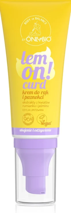 Hand- und Nagelcreme mit Zitronenquark-Geschmack