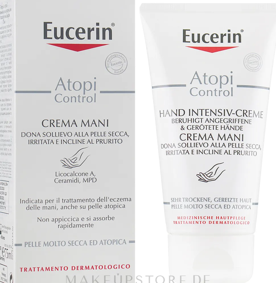 Handcreme für angegriffene, trockene, spröde Haut
