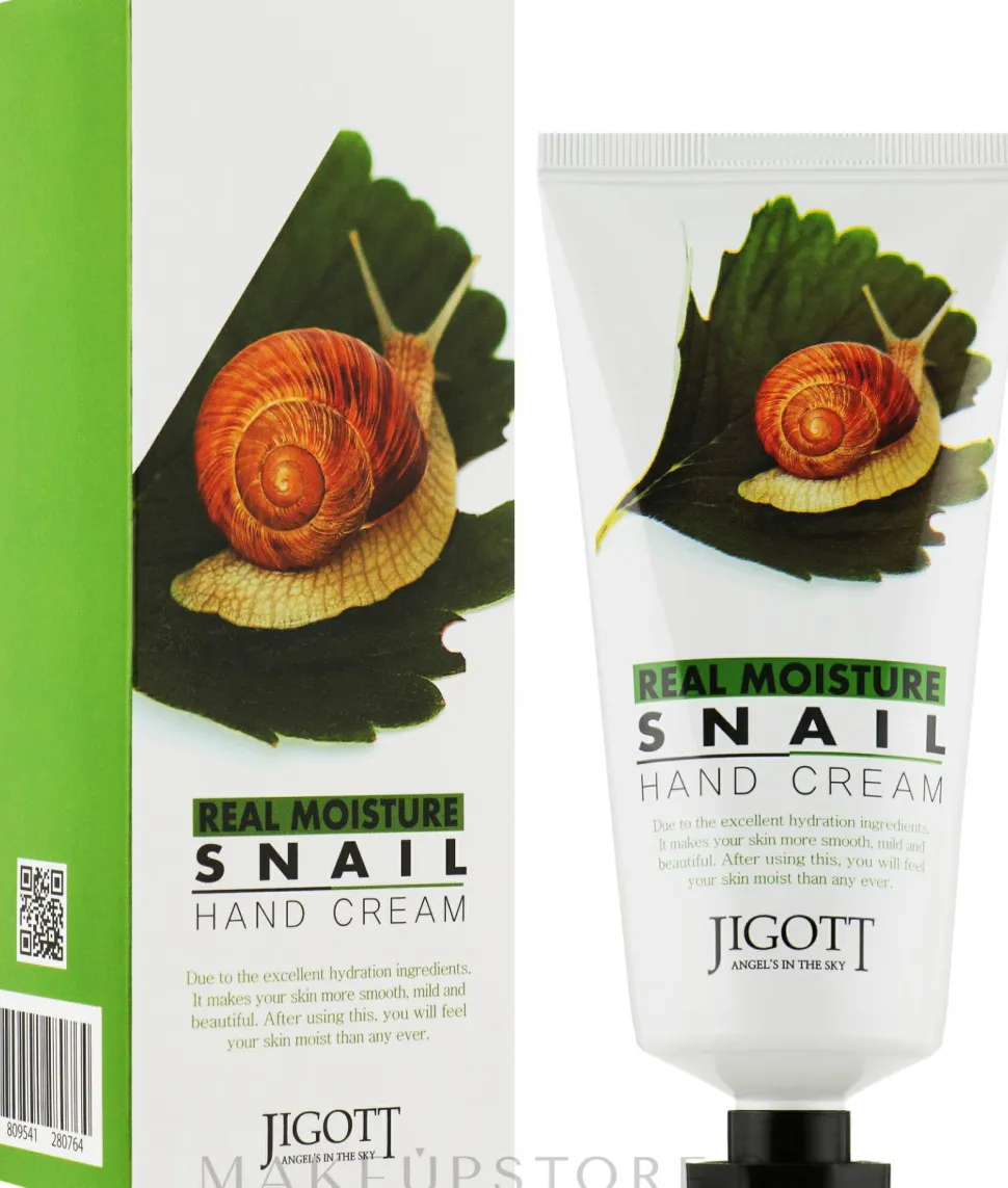 Handcreme mit Schneckenschleimextrakt